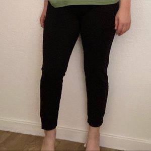 Marine Layer Drift sport jogger in black